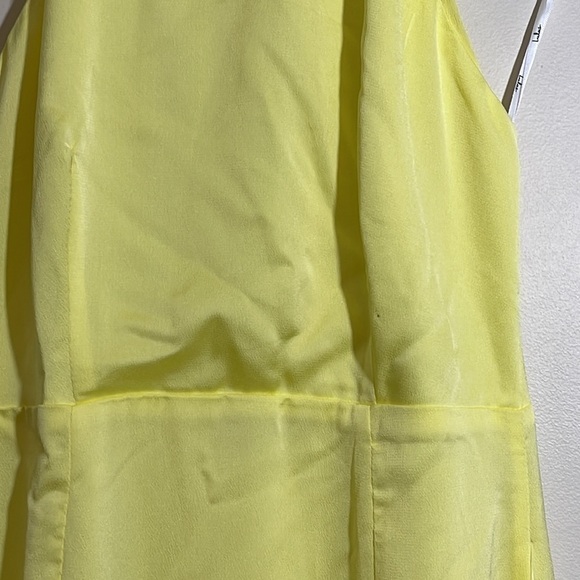 Lulus Perfect Polished Halter Dress in Yellow Sz. Small - Picture 16 of 17